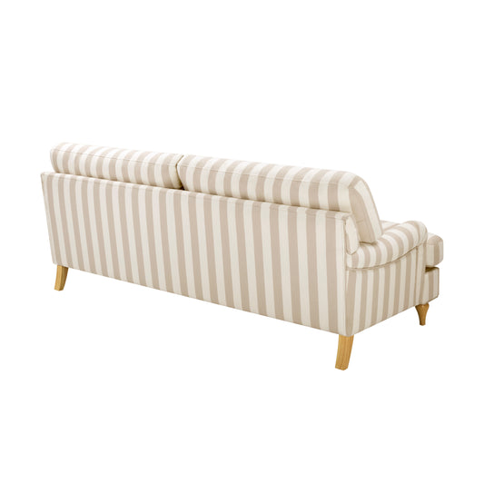 Hampshire 3 Seater Sofa - Natural Stripe