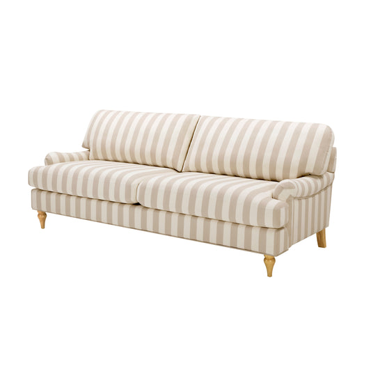 Hampshire 3 Seater Sofa - Natural Stripe