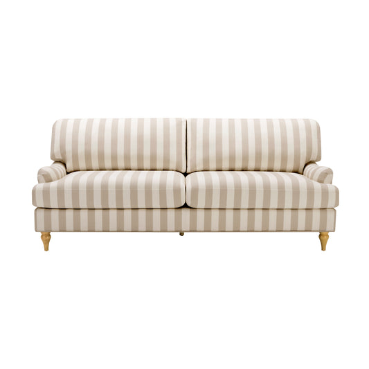 Hampshire 3 Seater Sofa - Natural Stripe