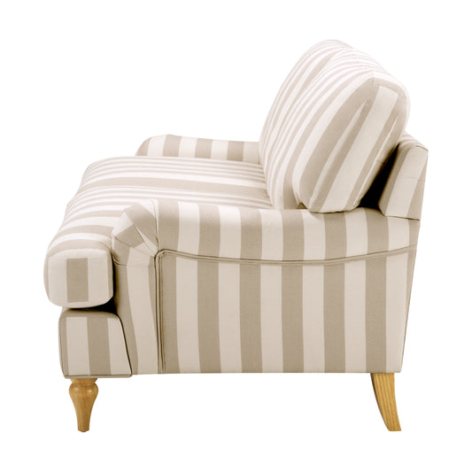 Hampshire 2 Seater Sofa - Natural Stripe