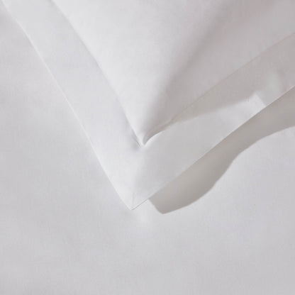 100% Egyptian Cotton 600 Thread Count Duvet Cover - White - DUSK