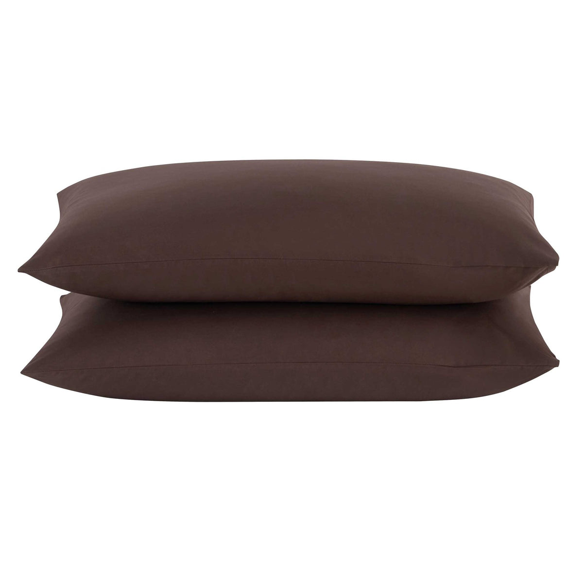 200 Thread Count Plain - Dye Classic Pillowcase - Chocolate - DUSK
