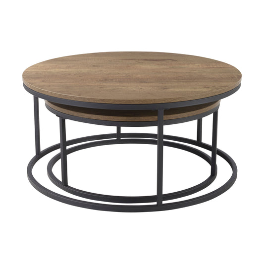 Willow Nesting Coffee Table - Mango Wood