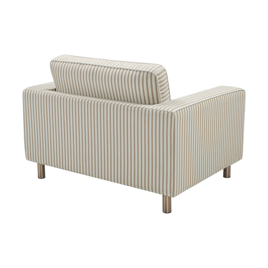 Soho Loveseat - Sand Stripe