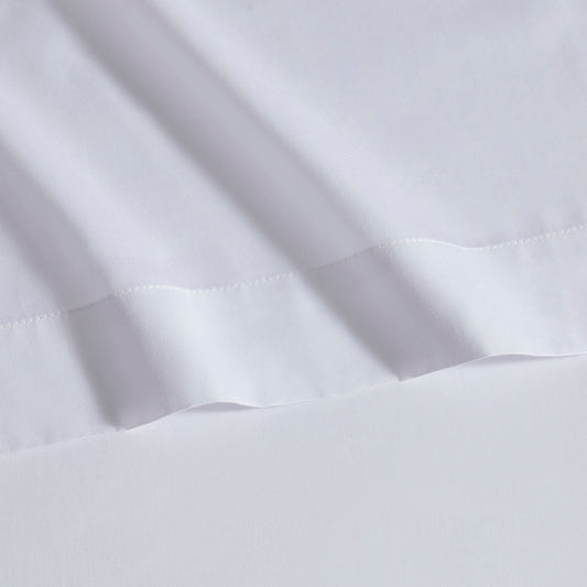 400TC Sateen Sheets & Pillowcase Bundle - White