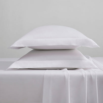 400TC Sateen Sheets & Pillowcase Bundle - White - DUSK