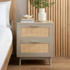 Isla Bedside Table - Taupe