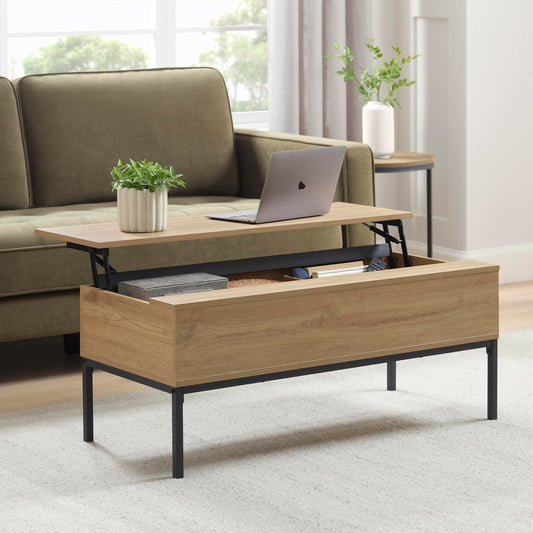 Willow Coffee Table Desk - Oak Effect