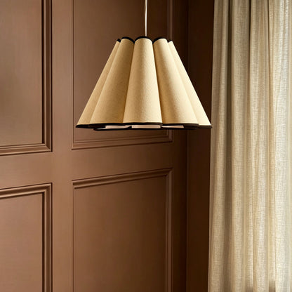 Agnes Scallop Ceiling Shade - Natural