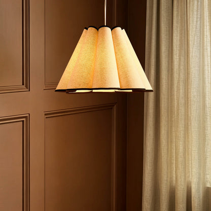 Agnes Scallop Ceiling Shade - Natural