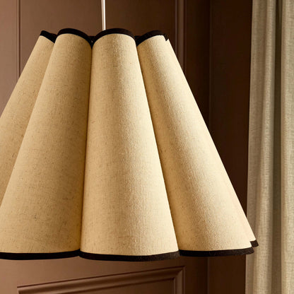 Agnes Scallop Ceiling Shade - Natural