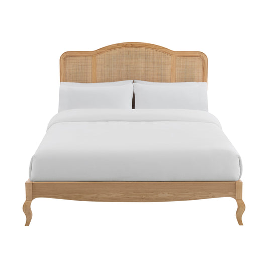 Annecy Rattan Bed Frame - Natural