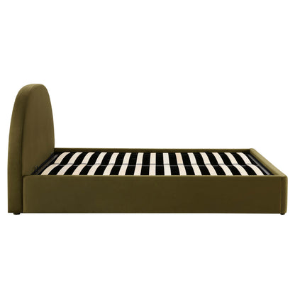 Austin Ottoman Storage Bed -  Rich Green