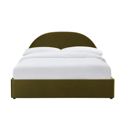 Austin Ottoman Storage Bed -  Rich Green