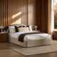 Austin Ottoman Storage Bed - Stone