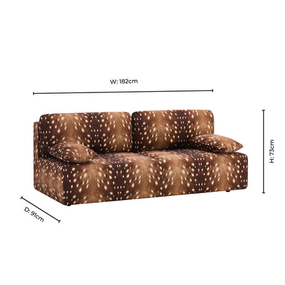 Avani Sofa Bed - Deer Print