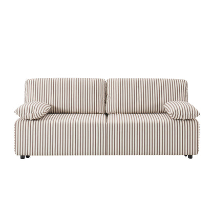 Avani Sofa Bed - Chocolate Stripe