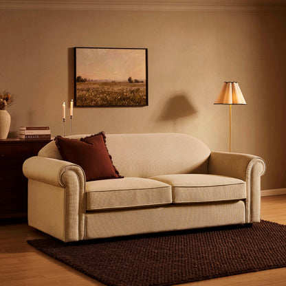 Beverley 3 Seater Sofa - Beige