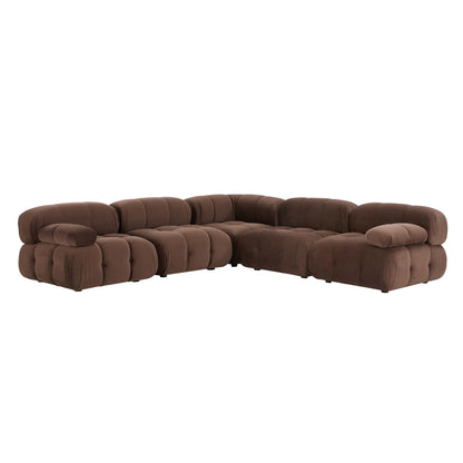 Bondi Large Right Hand Corner Sofa - Cappuccino