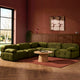 Bondi Large Right Hand Corner Sofa - Rich Green