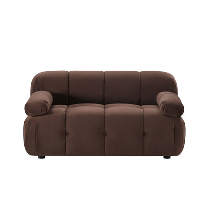 Bondi Compact 2 Seater Sofa - Cappuccino
