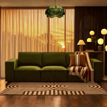 Brooklyn 3 Seater Sofa - Muted Moss