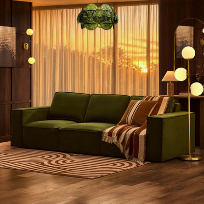 Brooklyn 3 Seater Sofa - Muted Moss