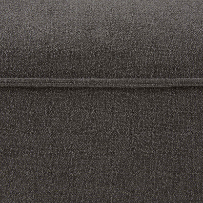 Brooklyn Pouffe - Chenille Ash Grey