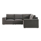 Brooklyn Right Hand Corner Sofa - Chenille Ash Grey