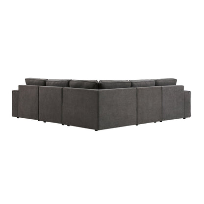 Brooklyn Left Hand Corner Sofa - Chenille Ash Grey