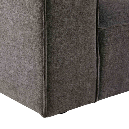 Brooklyn Left Hand Corner Sofa - Chenille Ash Grey