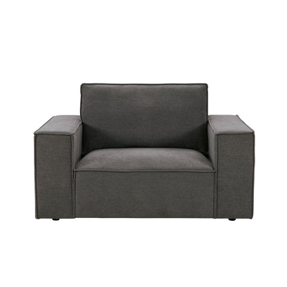 Brooklyn Loveseat - Chenille Ash Grey