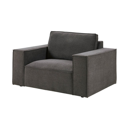 Brooklyn Loveseat - Chenille Ash Grey