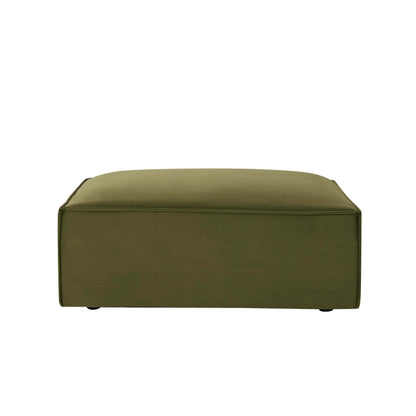 Brooklyn Pouffe - Muted Moss