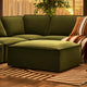Brooklyn Pouffe - Muted Moss