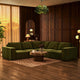 Brooklyn Right Hand Corner Sofa - Muted Moss