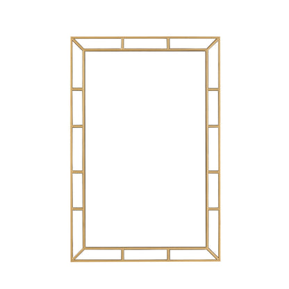 Cara Ladder Frame Detail 60 x 90cm Wall Mirror