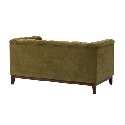 Chesterfield 2 Seater Sofa - Cedar Earth