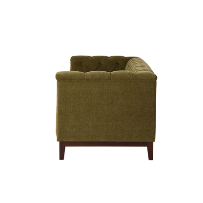 Chesterfield 3 Seater Sofa - Cedar Earth