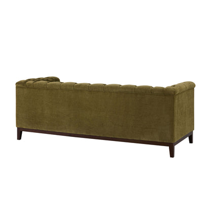 Chesterfield 3 Seater Sofa - Cedar Earth