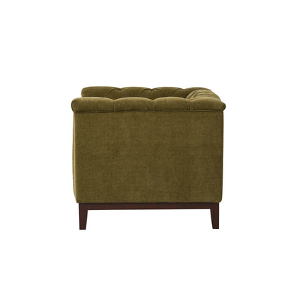 Chesterfield Armchair - Cedar Earth