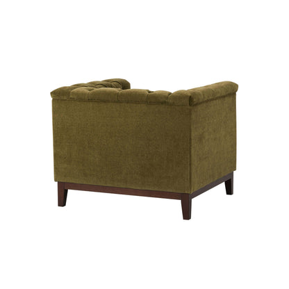 Chesterfield Armchair - Cedar Earth