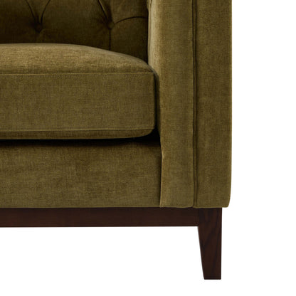 Chesterfield Armchair - Cedar Earth