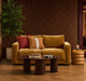 Chicago 2 Seater Sofa - Golden Haze