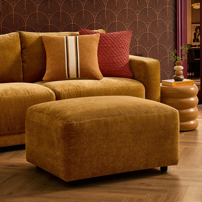 Chicago Pouffe - Golden Haze
