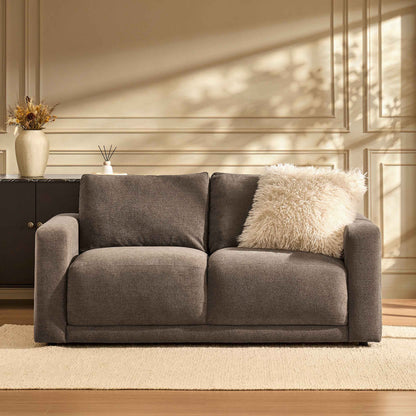 Chicago 2 Seater Sofa - Chenille Mushroom