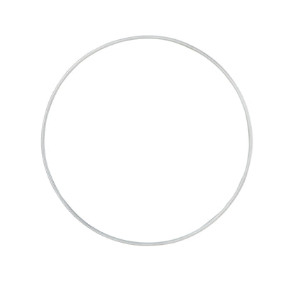 Circle 80x80cm Wall Mirror - Silver