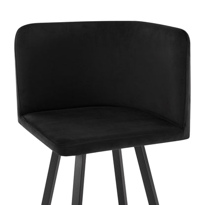 Ava Dining Chair Set - Black