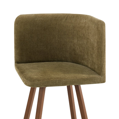 Ava Dining Chair Set - Chenille Olive