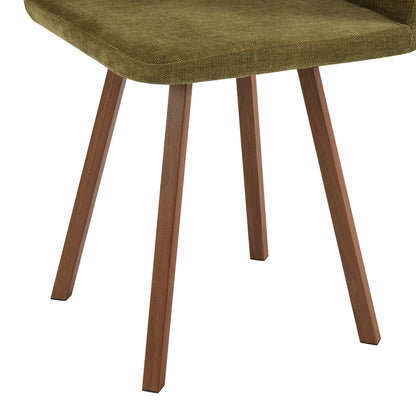 Ava Dining Chair Set - Chenille Olive